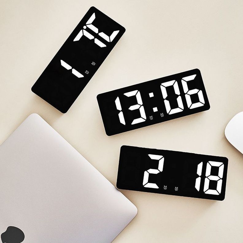 Reloj Despertador LED Multifuncional, Dormitorio-6