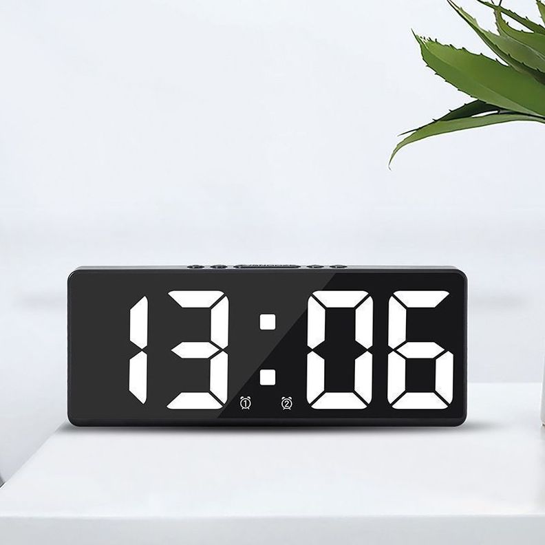 Reloj Despertador LED Multifuncional, Dormitorio-2