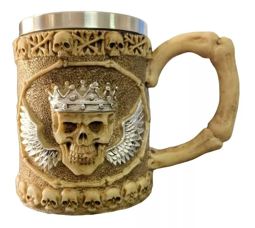 Shoperos Cerveceros Vaso Cervecero Vasos Shopero Calavera-1