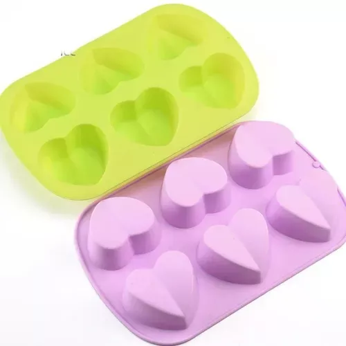 Molde Para Silicona Para Chocolate Forma de Corazon-1