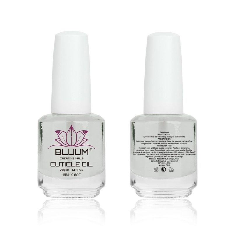 Aceite De Cuticulas Profesional Bluum Almendra 15ml-2