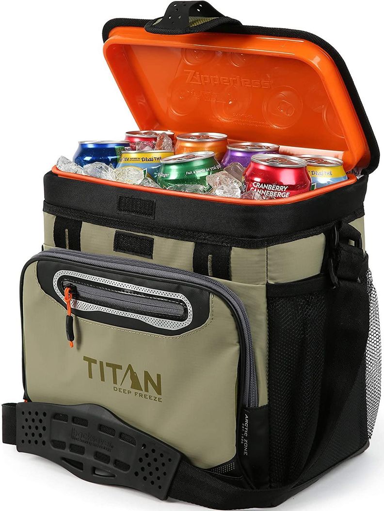 Cooler Deep Freeze 16 Latas Cafe Titan-1