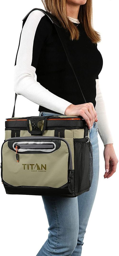Cooler Deep Freeze 16 Latas Cafe Titan-5