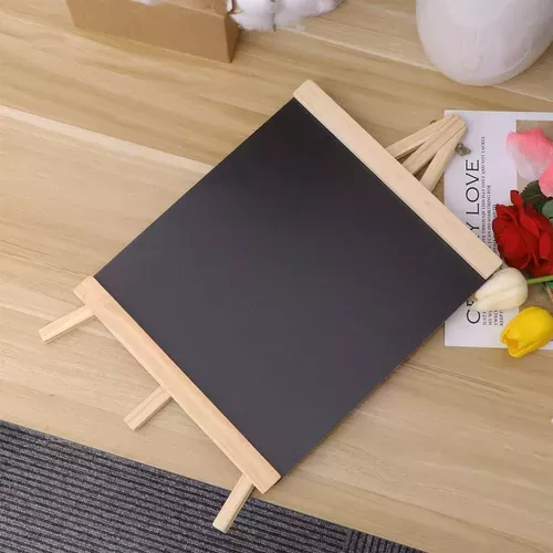 Pizarra Atril Madera Caballete Pizarras Para Niños Tiza 8985-4