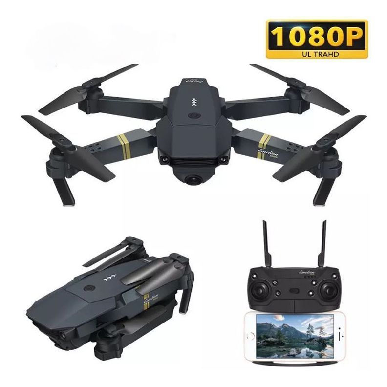 Dron Wifi Plegable Full Hd 1080p Recargable Via Usb-0
