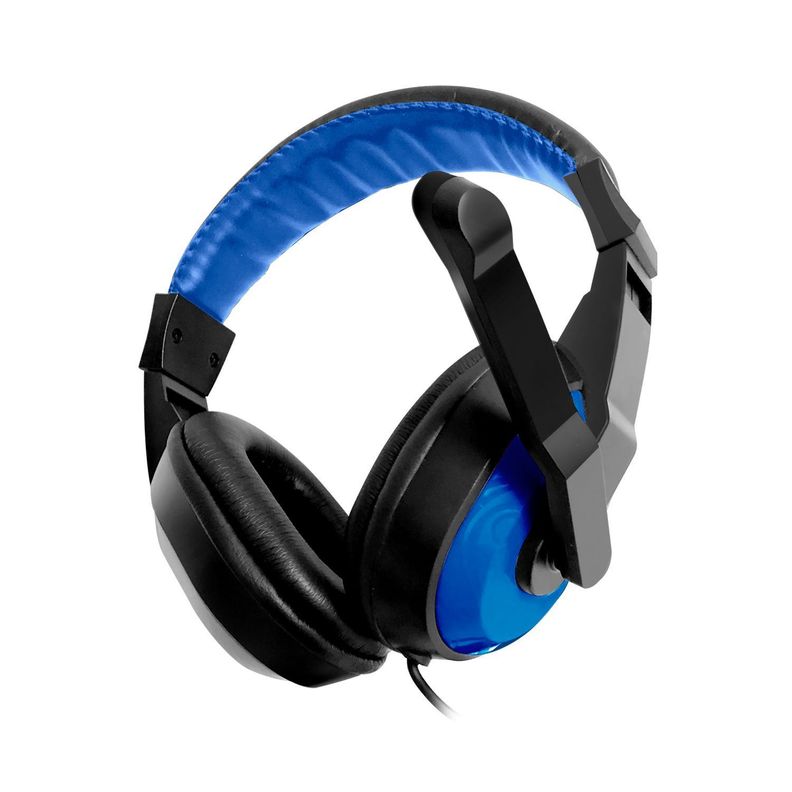 Audifonos Gamer PS4 Con Microfono 3.5mm Azul-0