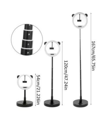 Aro De Luz Portátil Con Soporte-2