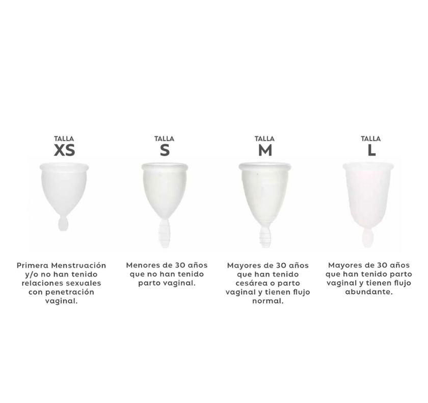 Copa Menstrual: MiaMed Talla M - Traslucida-1
