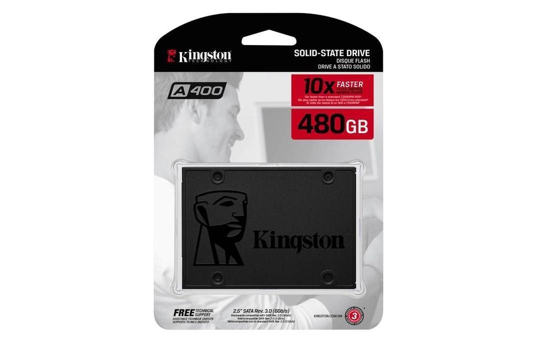 Unidad SSD Kingston SSDNow A400 480GB, 2.5", Lectura 500MB/s Escritura 450MB/s-3