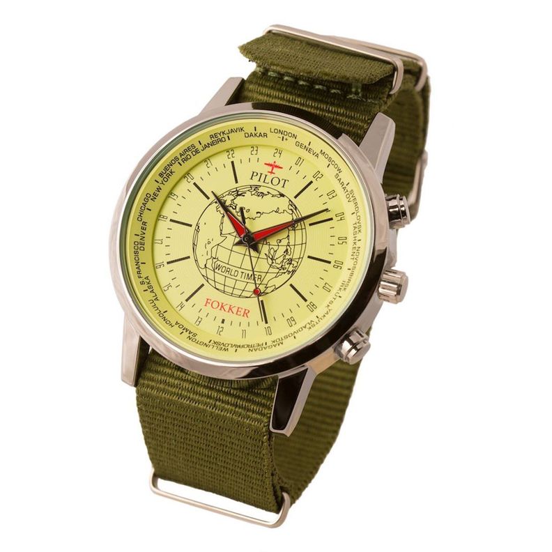 Reloj Hombre marca pilot modelo Fokker-0