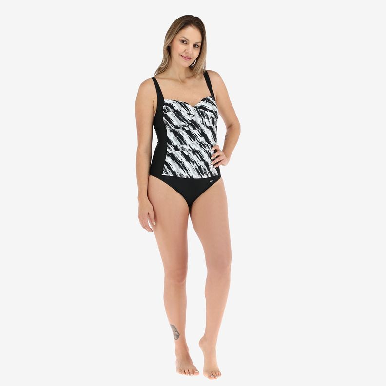 Traje Baño Drapeado-0