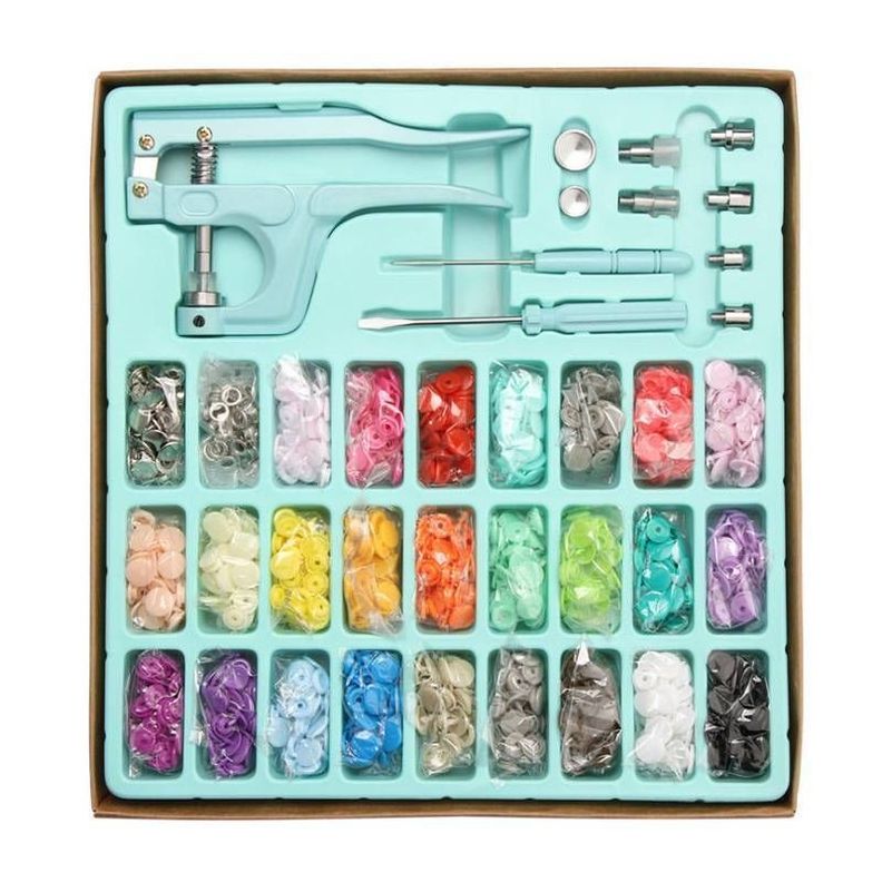 Pinza Remachadora Para Broches Plasticos Snap Mas 270 Broche-0