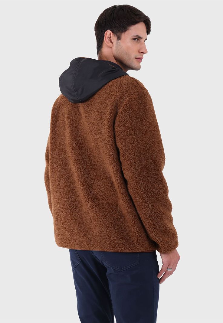 Polerón Sherpa Con Capucha Arrow-4