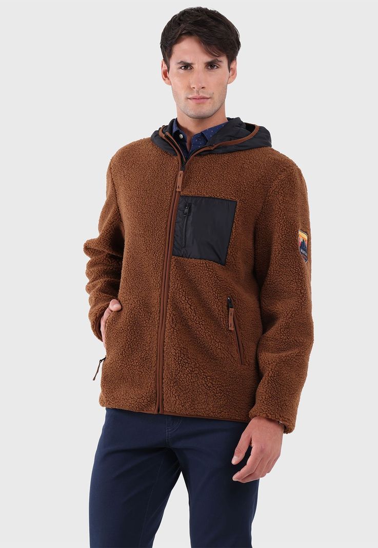 Polerón Sherpa Con Capucha Arrow-0