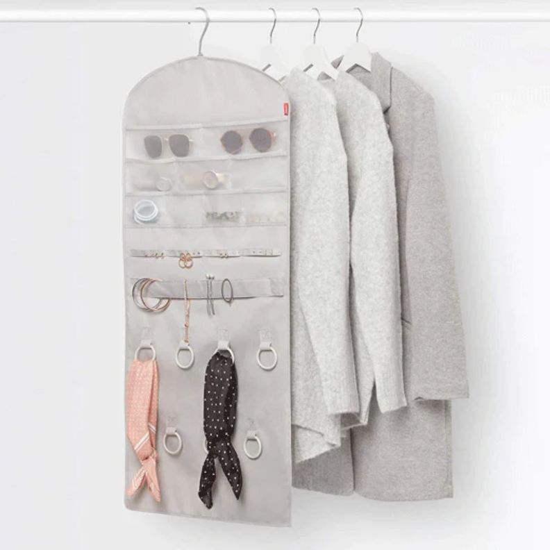 Colgador para Joyas y Accesorios Closet Color Gris Rayen®-1