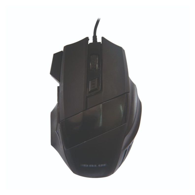 Mouse Gamer Alambrico USB 1600 DPI Negro Dblue-0