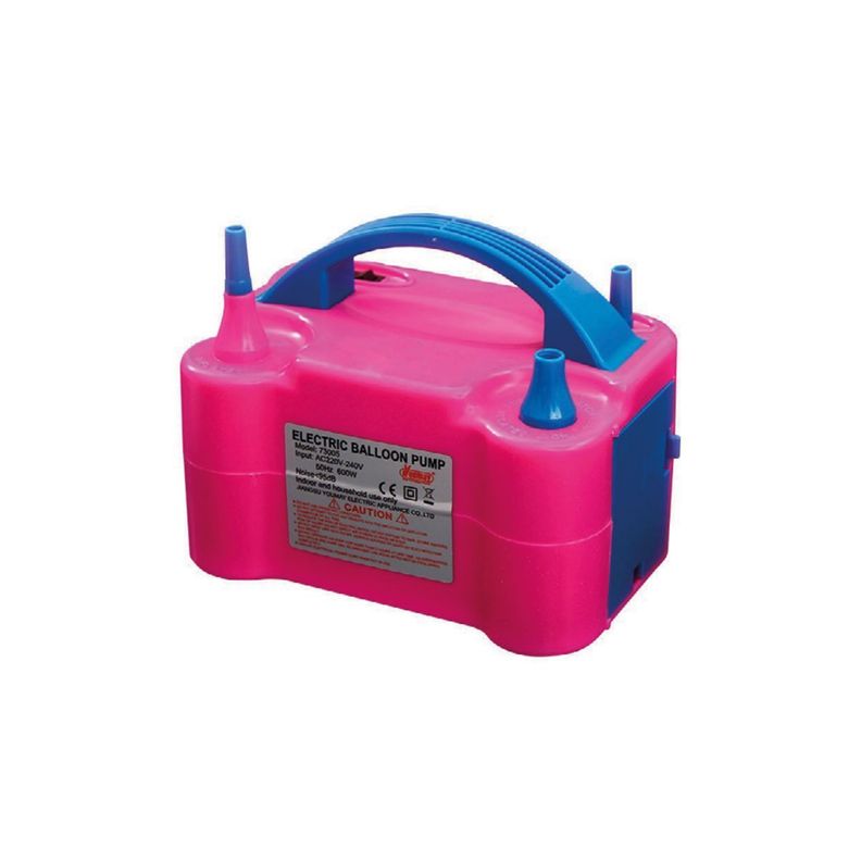Inflador Globos Eléctrico 2 Inyectores Con Sistema Push - PuntoStore-0