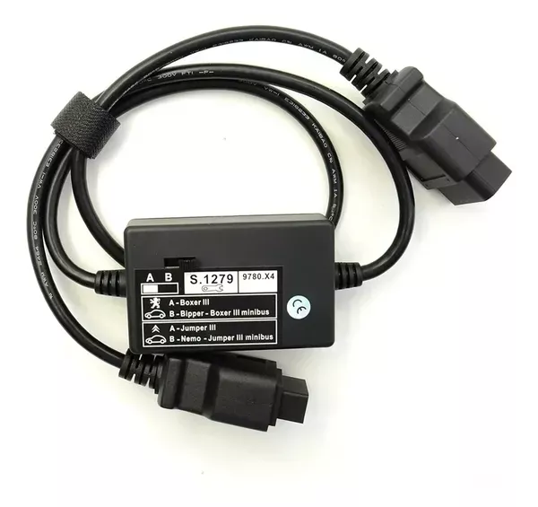 Conector S.1279 Scanner Lexia 3 Módulo Pp2000 - Peugeot Citroën L-1