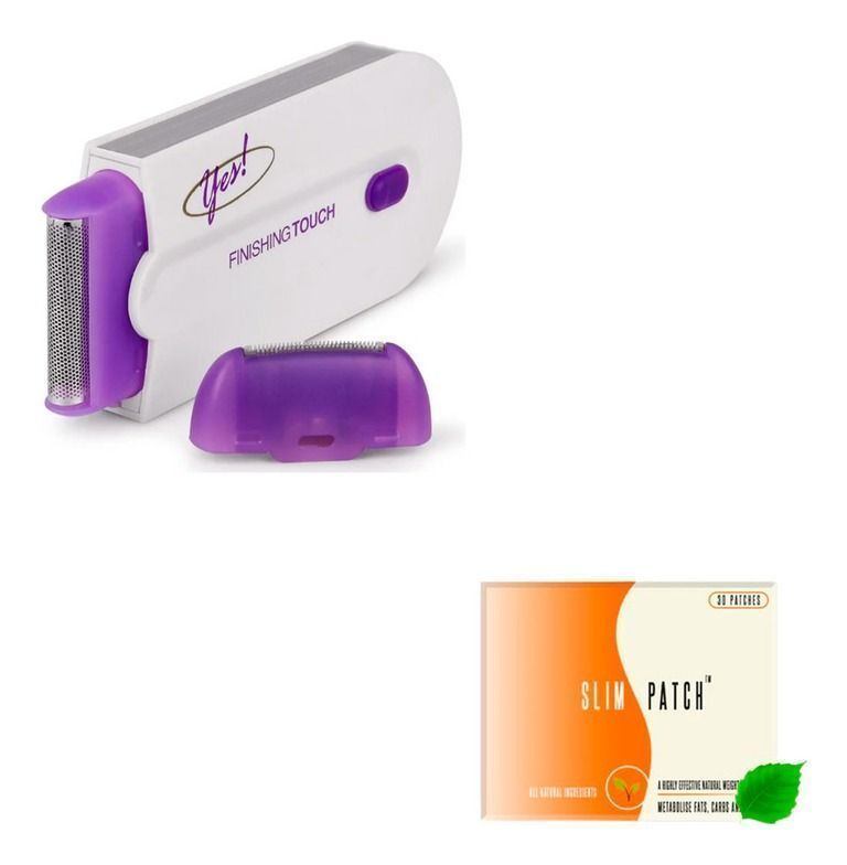 Depiladora Corporal Recargable +Slim Patch 30 Dias-0