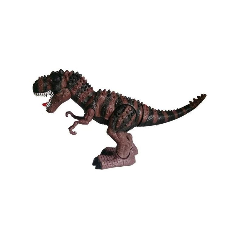 DinosaurioTyrannosaurus Dinosaurio Family en movimiento - MARRON-1