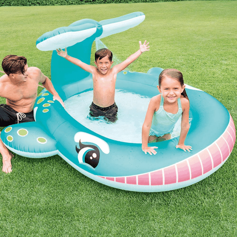 Piscina Niño Inflable Ballena Aspers. 201x196x91Cm-5