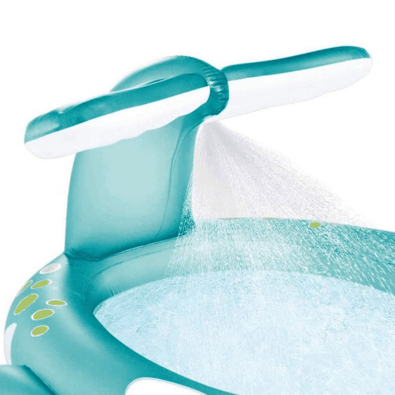 Piscina Niño Inflable Ballena Aspers. 201x196x91Cm-1