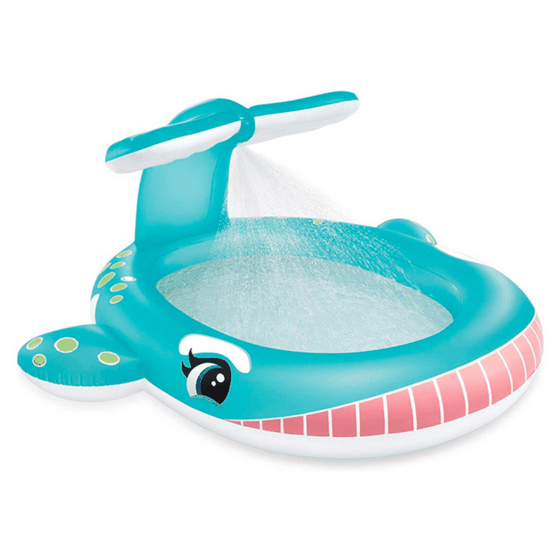 Piscina Niño Inflable Ballena Aspers. 201x196x91Cm-0