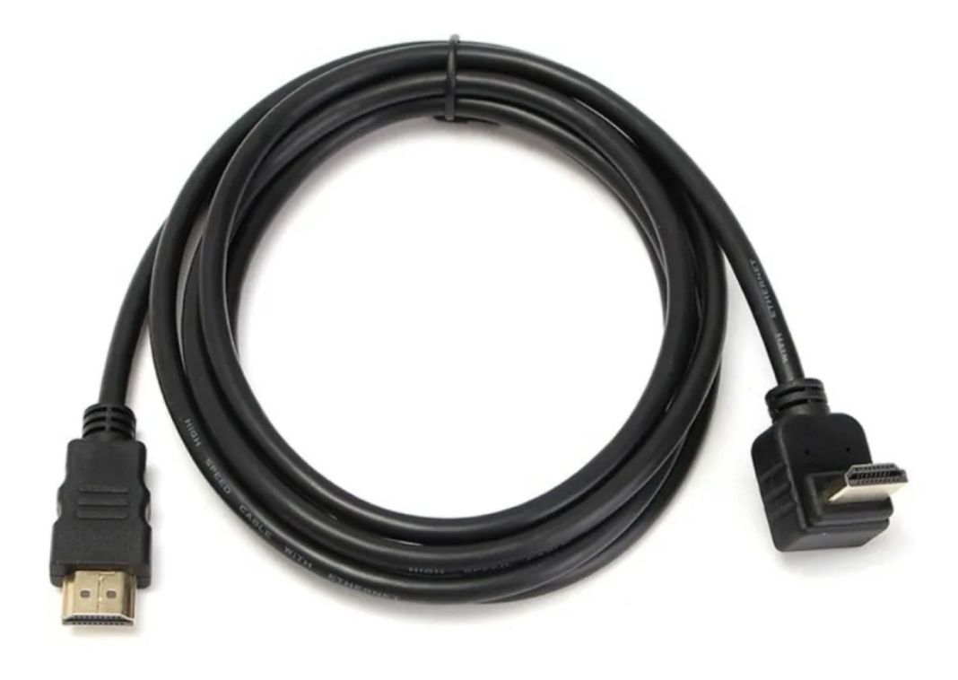 Cable Extension Hdmi Hemrbra A Macho Angulo 90°-0