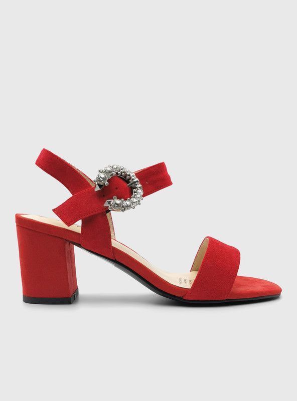 Sandalia Toffy Co. Catalina Rojo Mujer-0