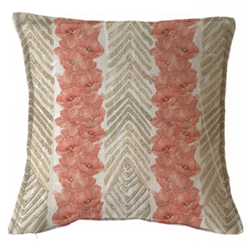 FUNDA COJIN MARISA AMAPOLA 45X45 Diseno 1