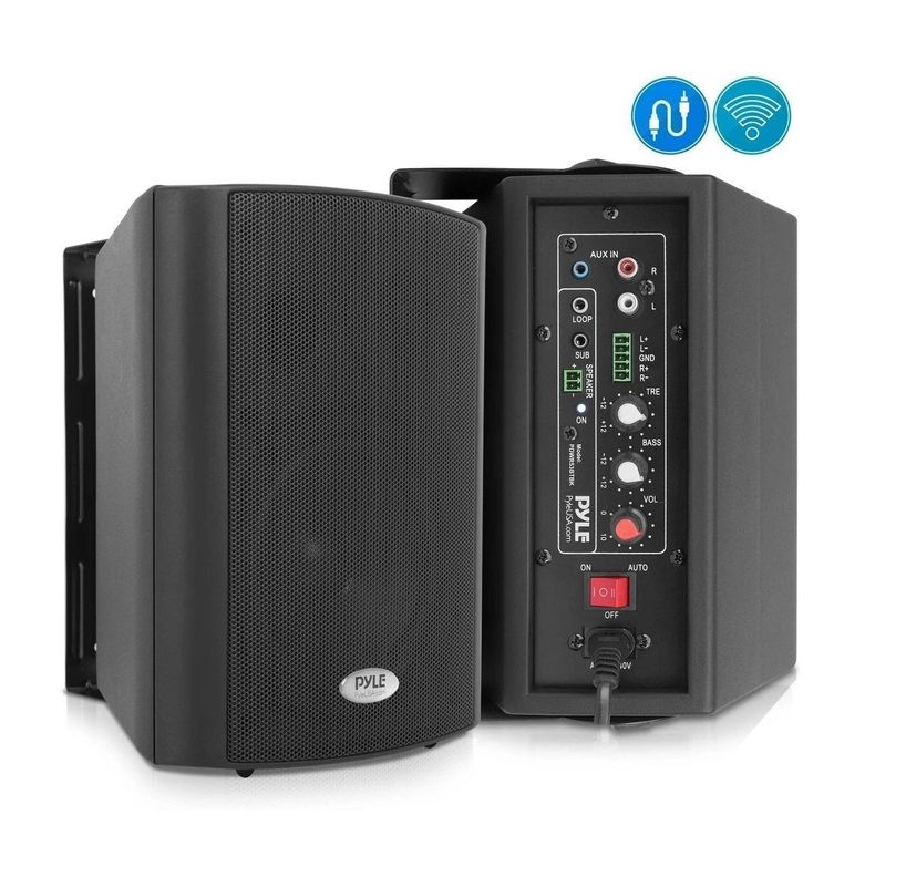 Parlantes interior Pyle activo Bluetooth negro-0