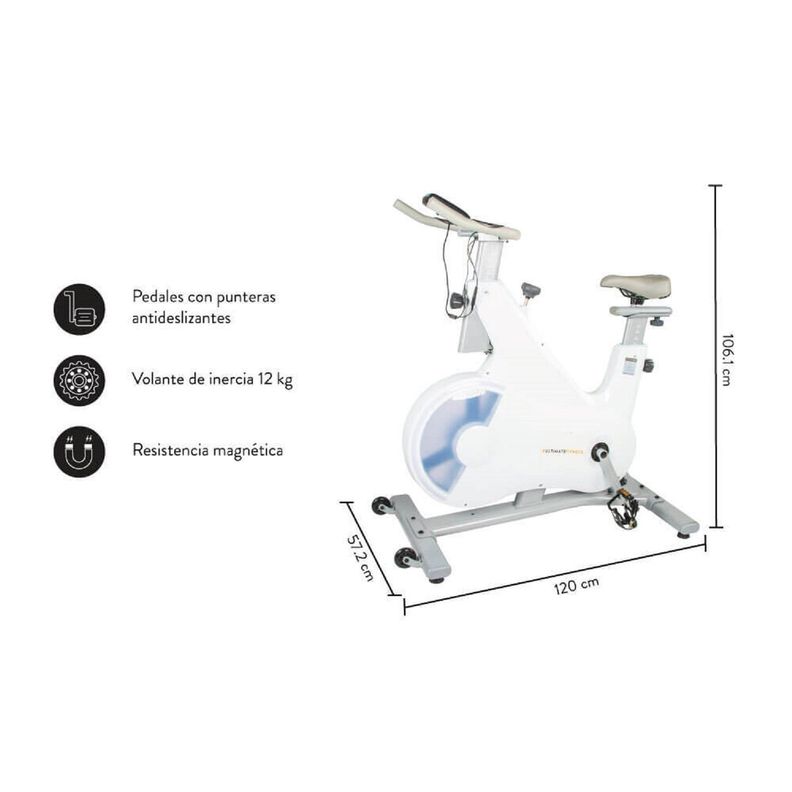 Trotadora Eléctrica E600 E+ Bici Spinning Z650 Pr-6