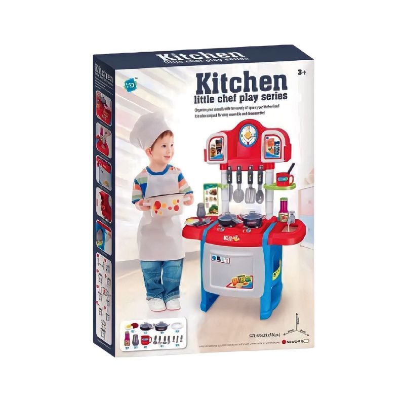 Cocina didáctica infantil agua y sonido 70 cm-2