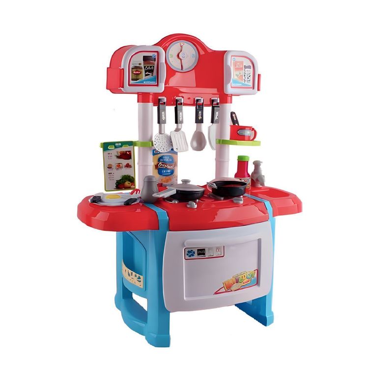 Cocina didáctica infantil agua y sonido 70 cm-0