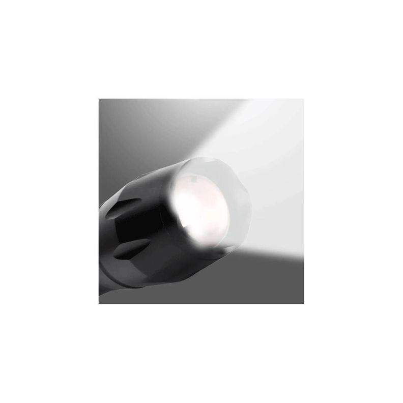 LINTERNA TÁCTICA LED T6 6000 LM ZOOM NEGRA CON ESTUCHE-1