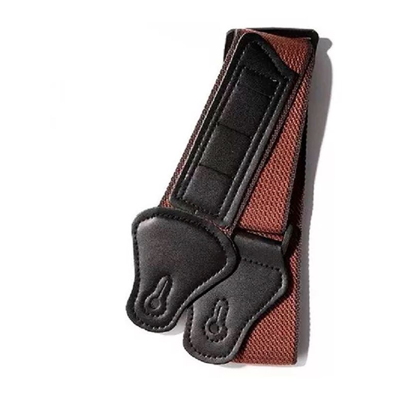 Correa Para Guitarra Y Bajo Puntas Cuero + 3 Uñeta-0