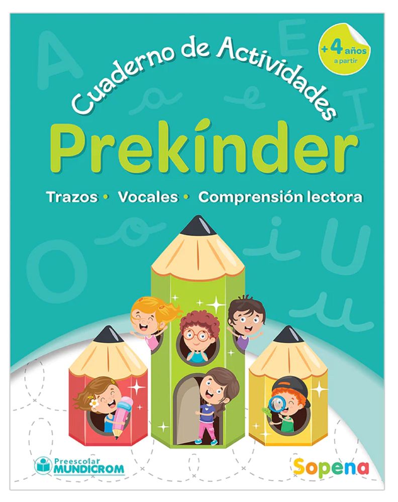 Cuaderno de Actividades Prekinder Sopena-0