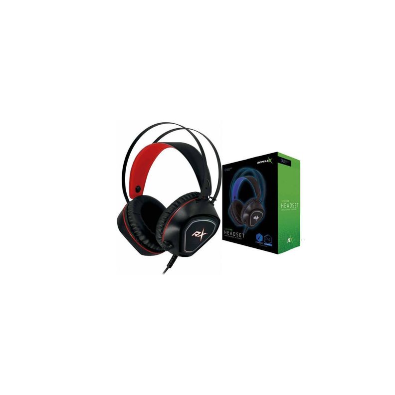 Audífono Gamer Consolas Volumen-mic Rojo-1