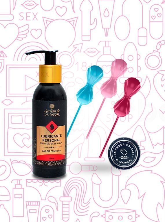 Pack Bolitas Satisfyer Power Balls + Lubricante con Sabor-0
