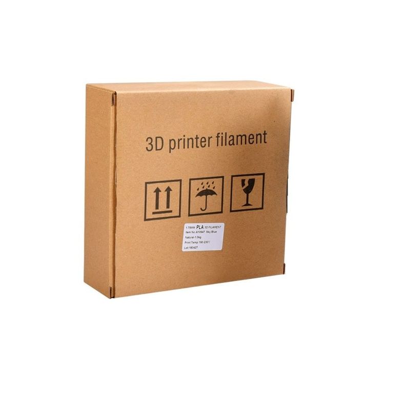 Rollo Filamento Impresora 3D 1 Kilo PLA 335mt 1,75 mm - rojo-4