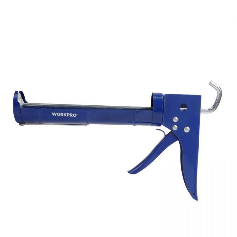 Pistola Silicona Calafatera 9" Con Freno Workpro-0