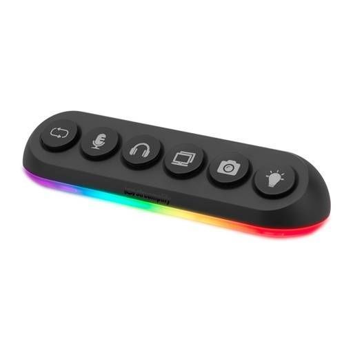 USB Hub Streamplify Deck, 6 Botónes, RGB, USB 3.0-0