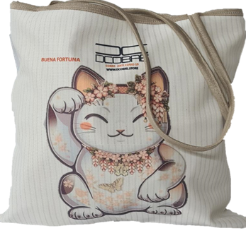 Bolsa de Cobre Gato de la Fortuna -0