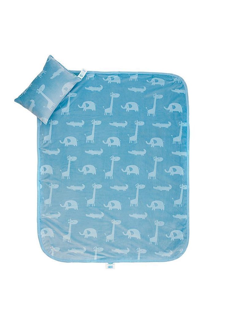 Set de frazada más almohada Sherpa-0