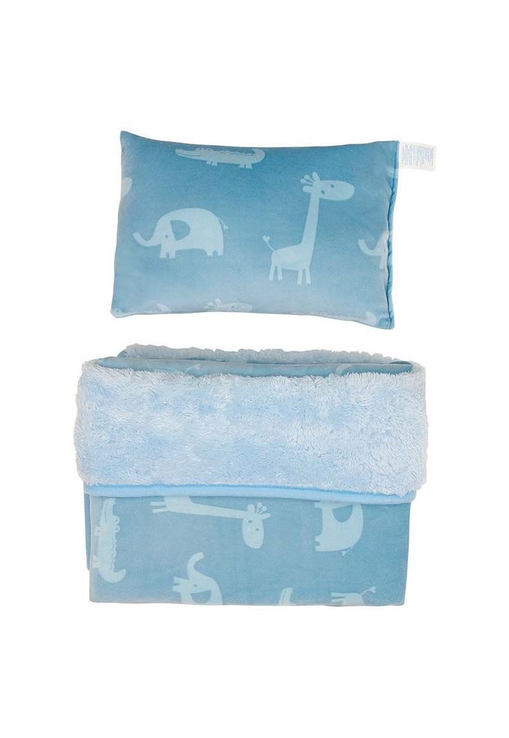 Set de frazada más almohada Sherpa-2