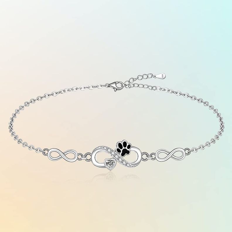 Pulsera Mascota Infinito Plata 925-2