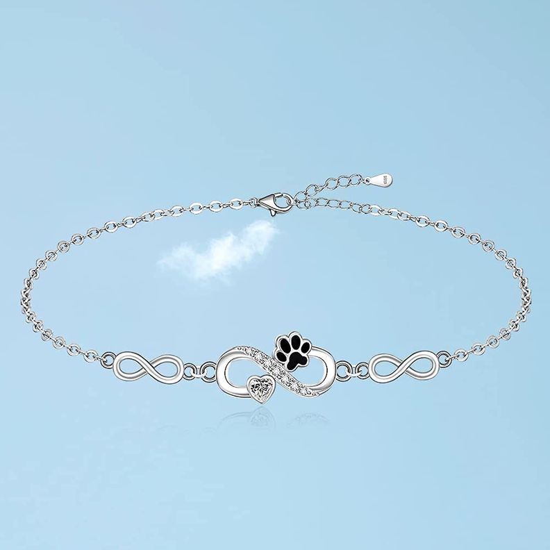 Pulsera Mascota Infinito Plata 925-3