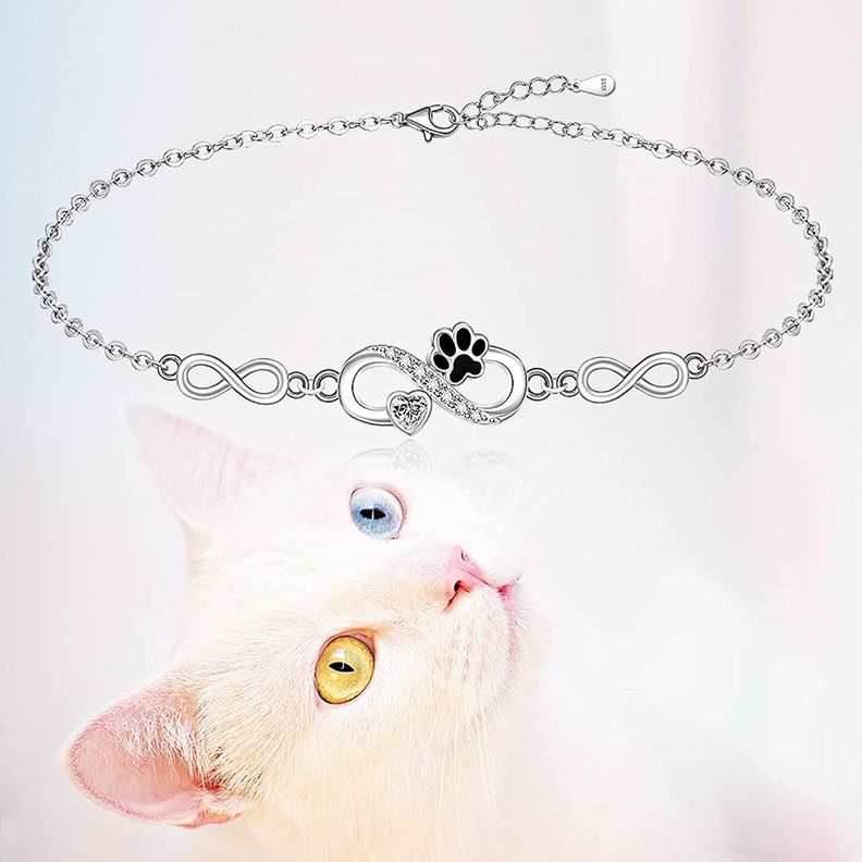 Pulsera Mascota Infinito Plata 925-1