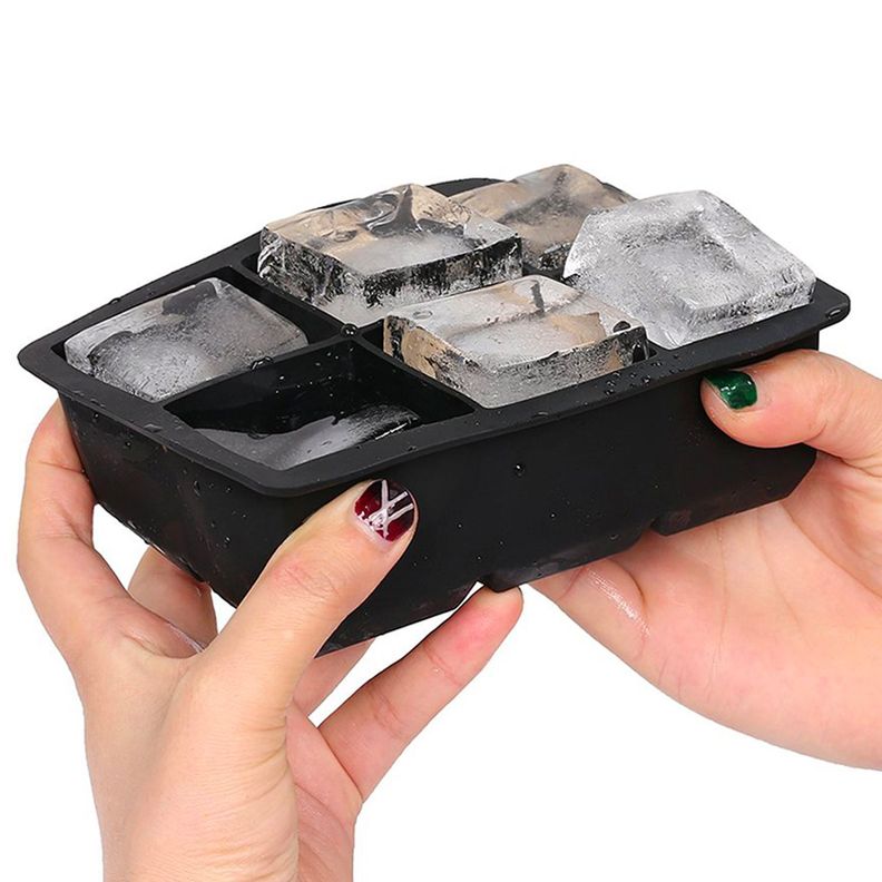 Pack 3 Cubetas de 6 Hielos XL silicona- Wayu-1