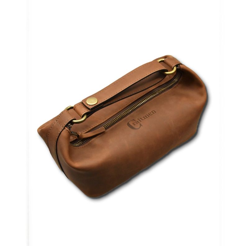 Neceser de cuero Dundee Café Craftmen-1